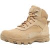 RIELD Men's Military Tactical Boots Lightweight Hiking Jungle Army Combat Work Boots