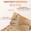RIELD Men's Military Tactical Boots Lightweight Hiking Jungle Army Combat Work Boots