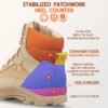 RIELD Men's Military Tactical Boots Lightweight Hiking Jungle Army Combat Work Boots