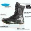 LDB-n4 Men's LD Lightweight Combat Boots Microfiber/Suede Leather Military Tactical Boots