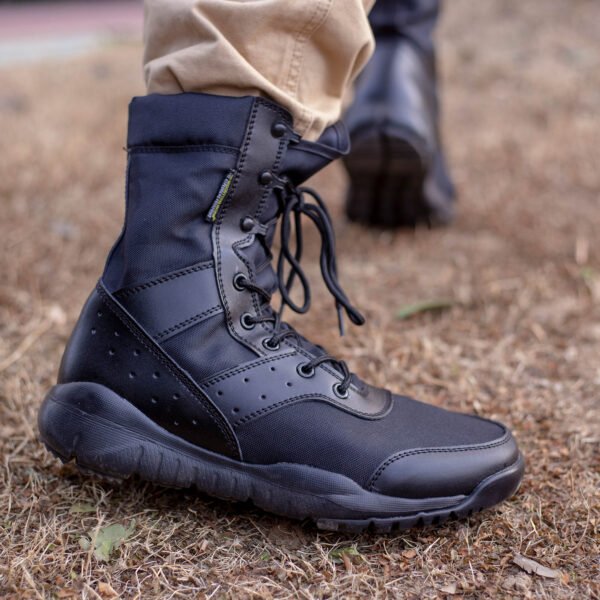 LDB-n6 Men's LD Lightweight Combat Boots Microfiber/Suede Leather Military Tactical Boots