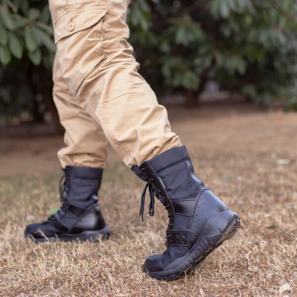 LDB-n7 Men's LD Lightweight Combat Boots Microfiber/Suede Leather Military Tactical Boots